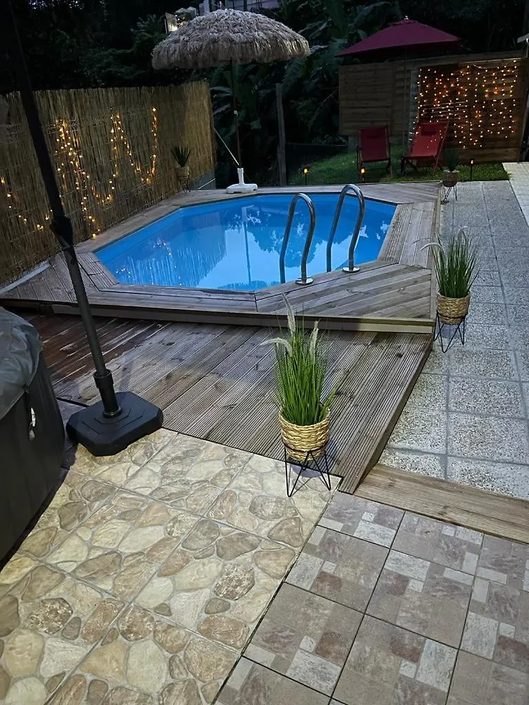 Villa Red Palmer -Sauna Jacuzzi Gros-Morne بيت للعطل